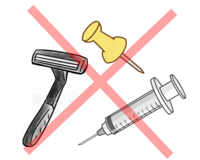 プラスチックボードのイラスト