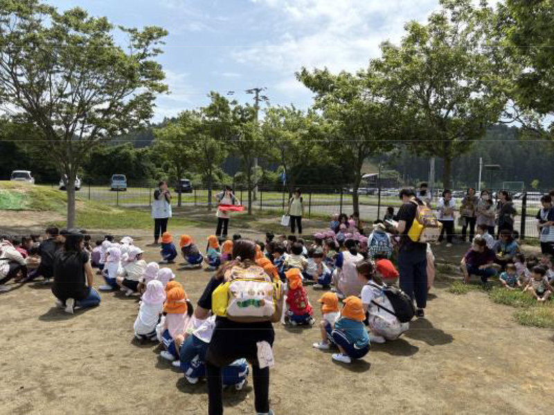 避難訓練の様子