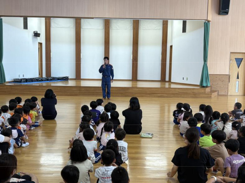 消防職員からのお話