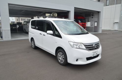 原子力防災車の写真