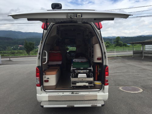 救急車(鳴子消防署）の写真