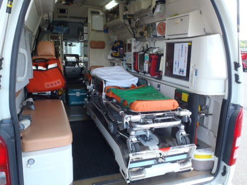 救急車(岩出山分署）の写真