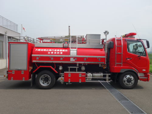 水槽車(加美消防署）の写真